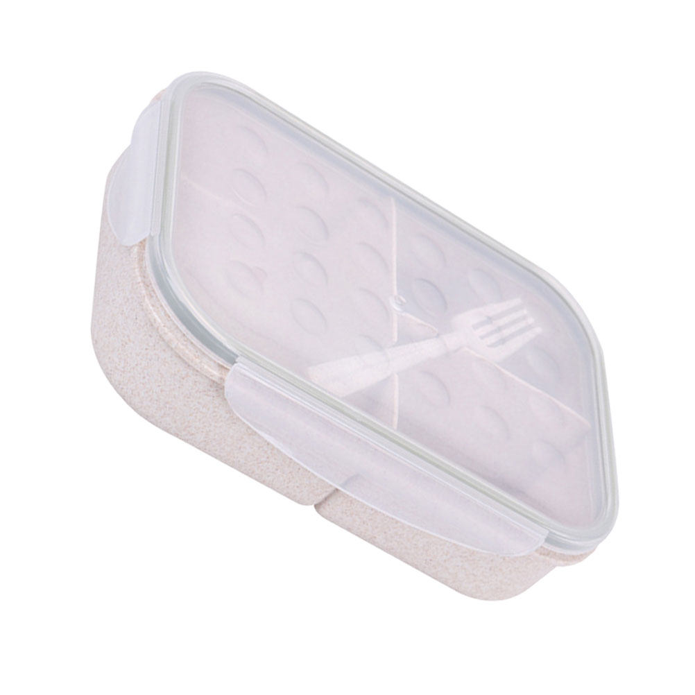 Reusable Straw - 1 conjunto de lancheira com compartimentos,