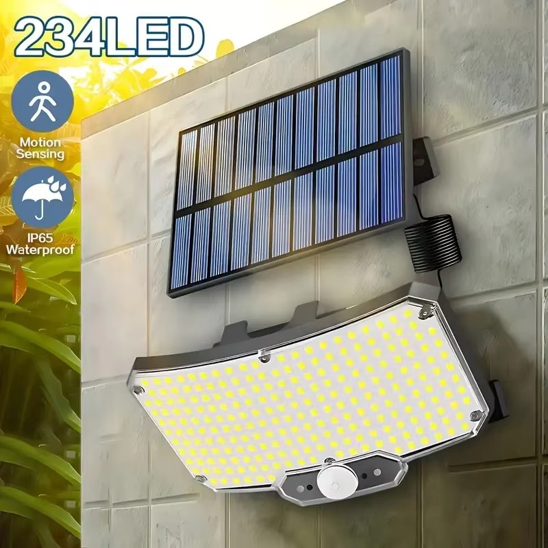 Solar Garden Light - Luzes Solares Externas 234LED com Sensor