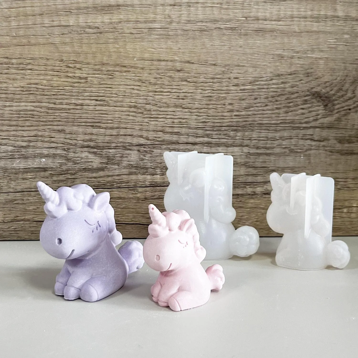 Eco Soap - 3d geométrico silicone unicórnio gato veado