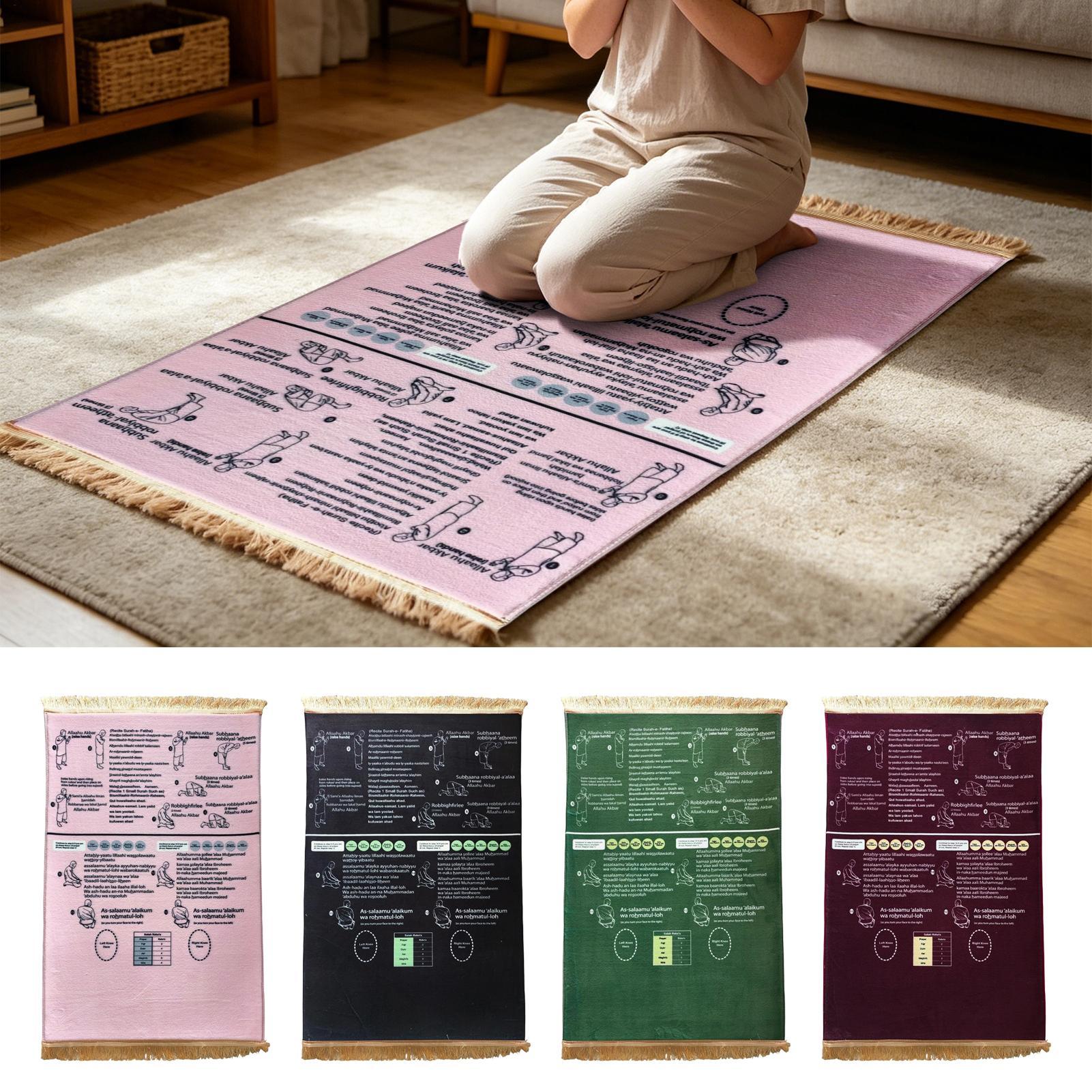 Sustainable Living Guide - Tapete de Oração 50x90cm Macio, Educacional