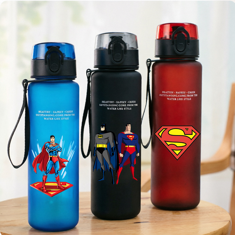Reusable Bottle - Garrafa de Água Esportiva Superman 650ml