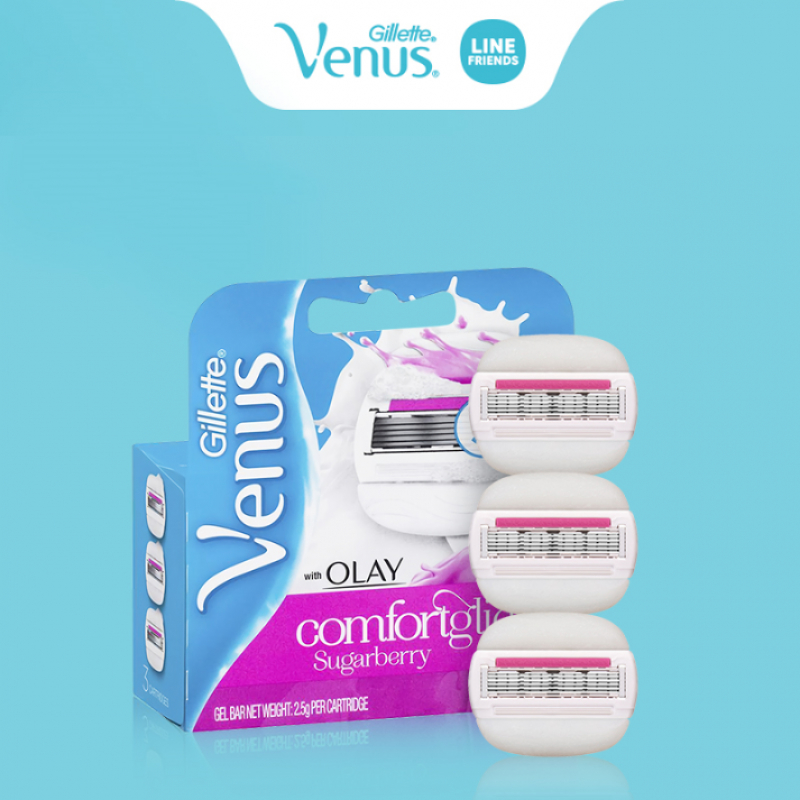 Safety Razor Handle - Lâminas de Barbear Gillette Venus com