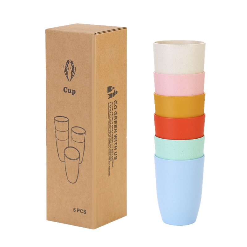 Reusable Straw - Conjunto de Copos de Palha de