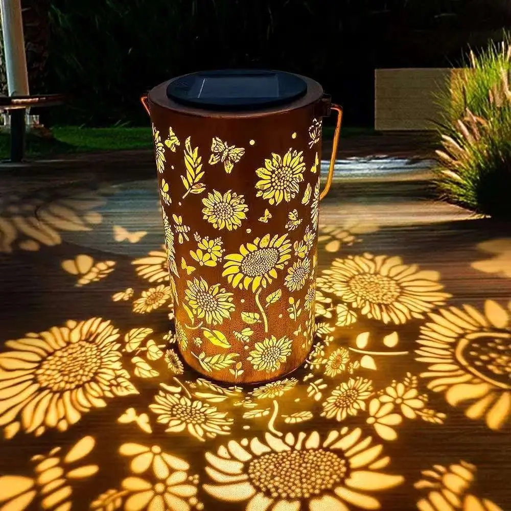 Solar Garden Light - Luz Solar Impermeável para Exterior com