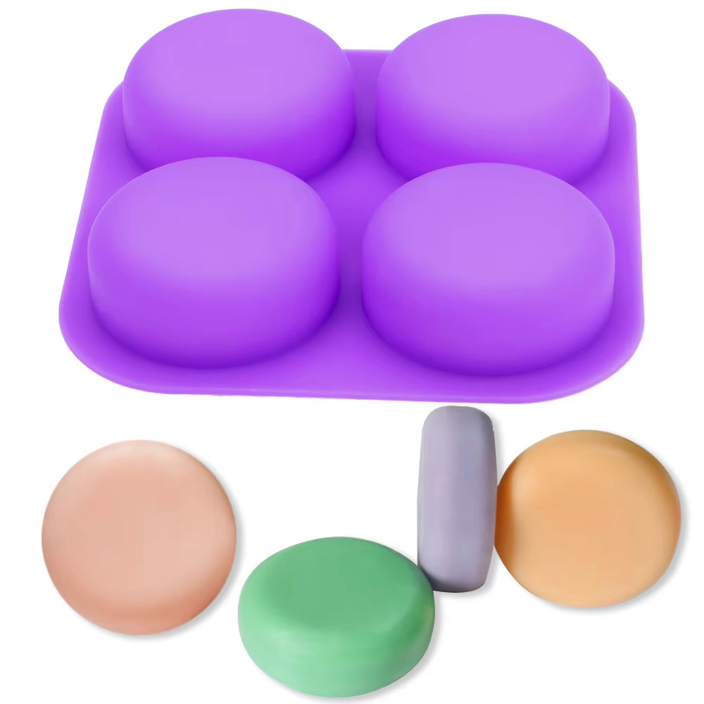 Eco Soap - 1-2 PEÇAS Bandeja de Silicone Redonda
