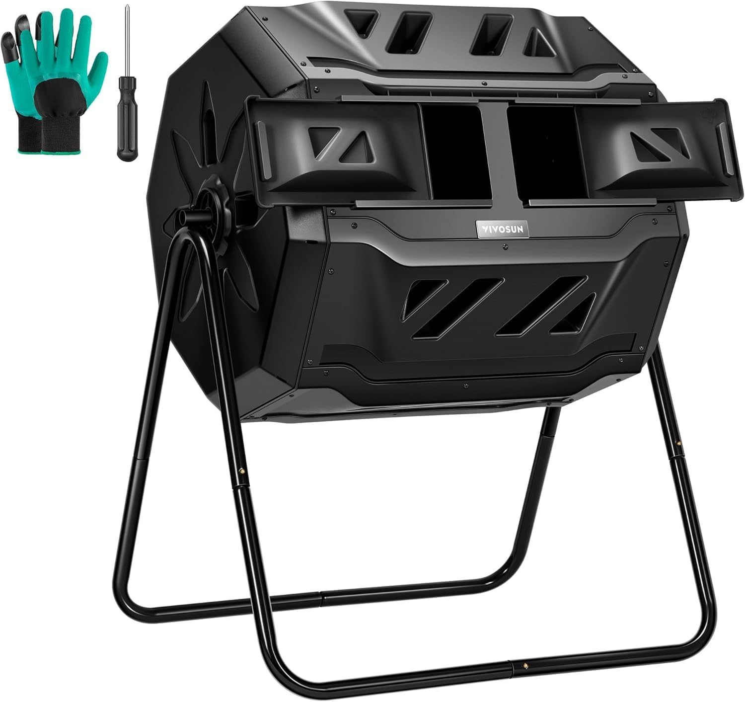 Compost Bin - Composteira Rotativa Dupla VIVOSUN para Uso