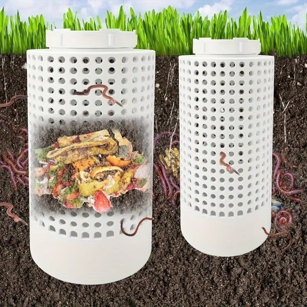 Compost Bin - 1 unidade de Composteira de PVC