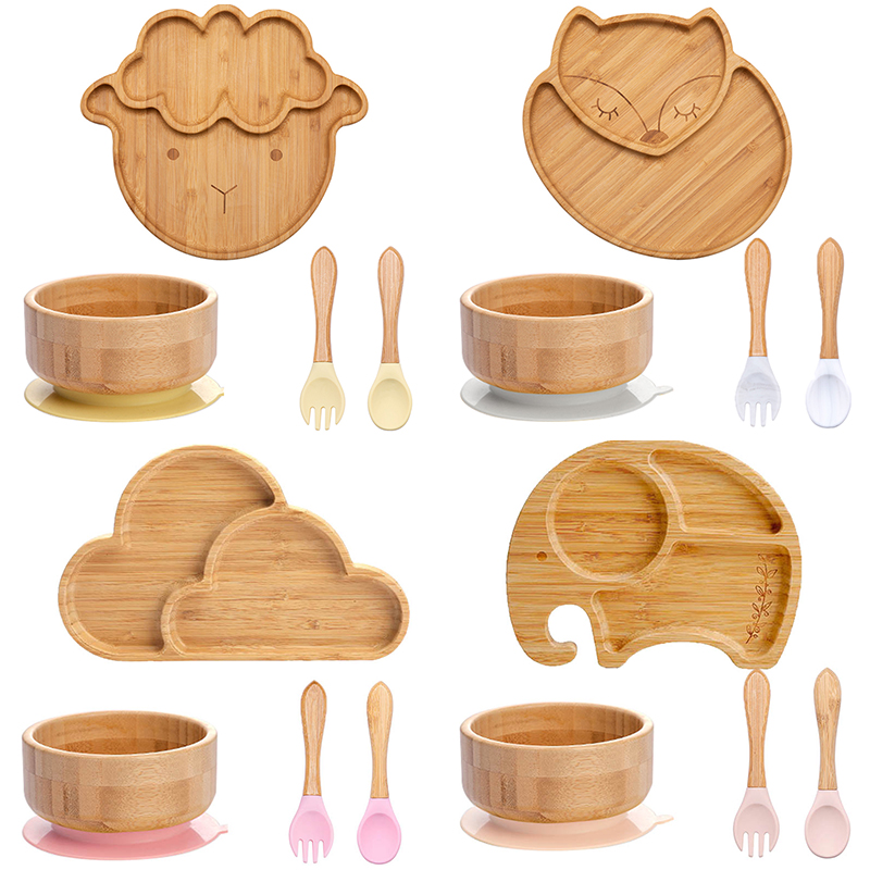 Bamboo Cutlery - Conjunto de utensílios de mesa de