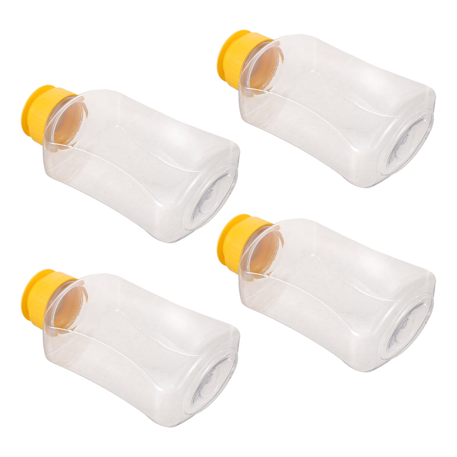 Reusable Bottle - 4 Frascos de Plástico para Mel,