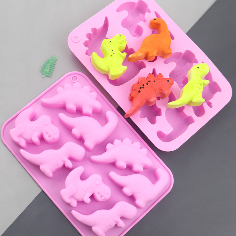 Eco Soap - Azul atacado 8 dinossauros dos desenhos