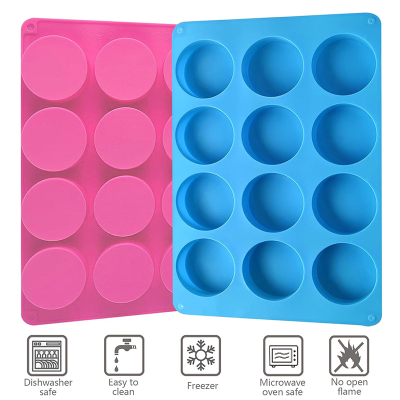 Moldes de Silicone Redondos co - Eco Soap avaliação e preço