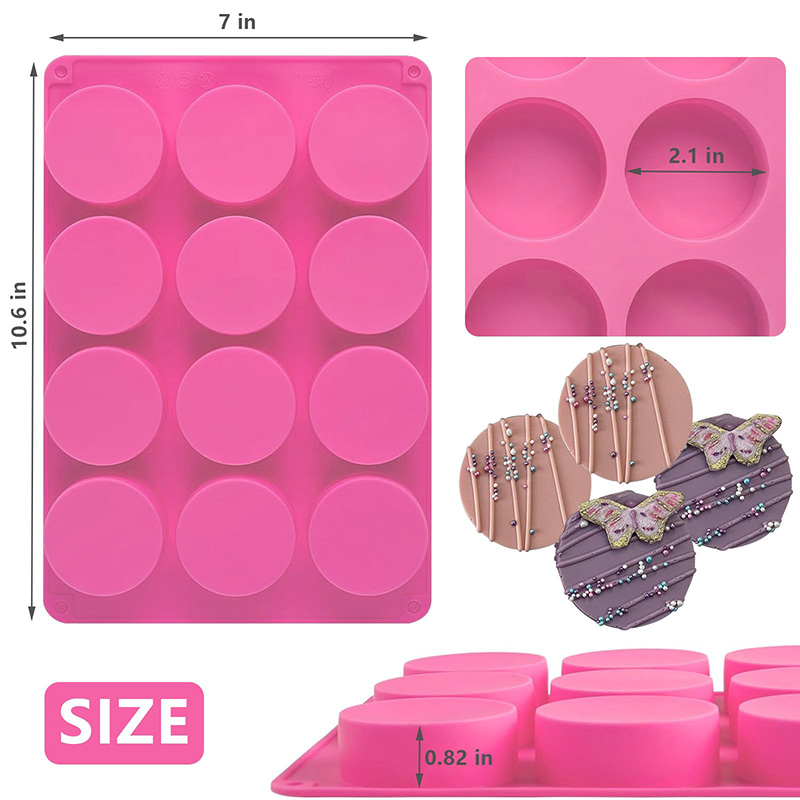 Moldes de Silicone Redondos co - Eco Soap avaliação e preço