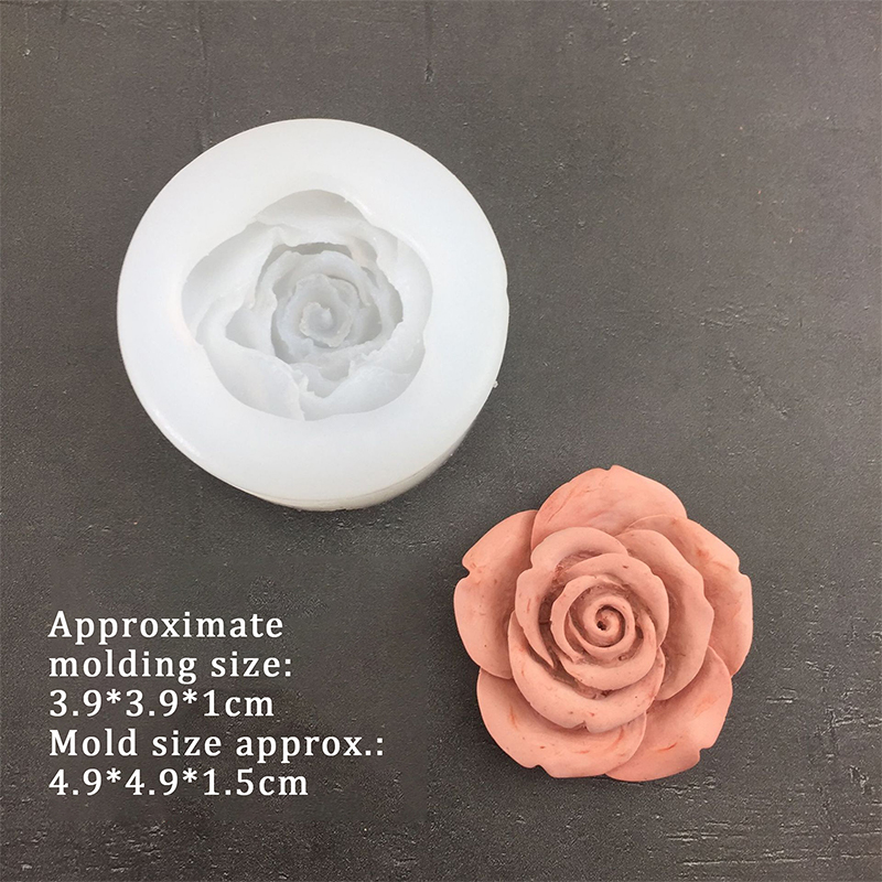 3D Rose Flower Shape Silicone  - Eco Soap avaliação e preço