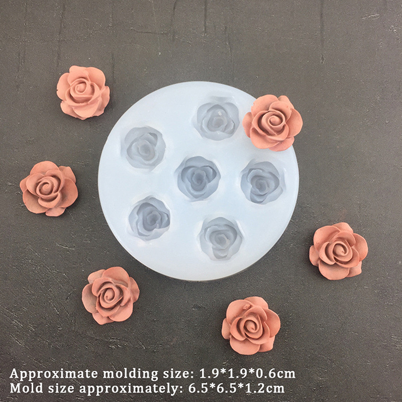 3D Rose Flower Shape Silicone  - Eco Soap avaliação e preço