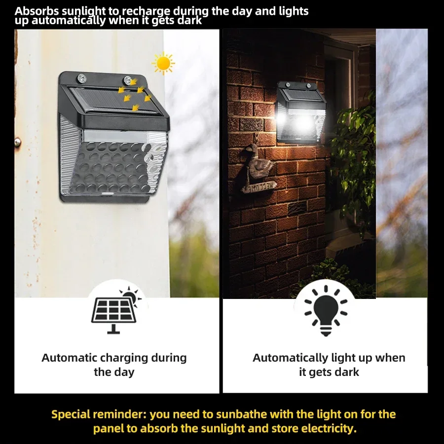 Luz Solar LED com Sensor de Mo - Solar Garden Light avaliação e preço