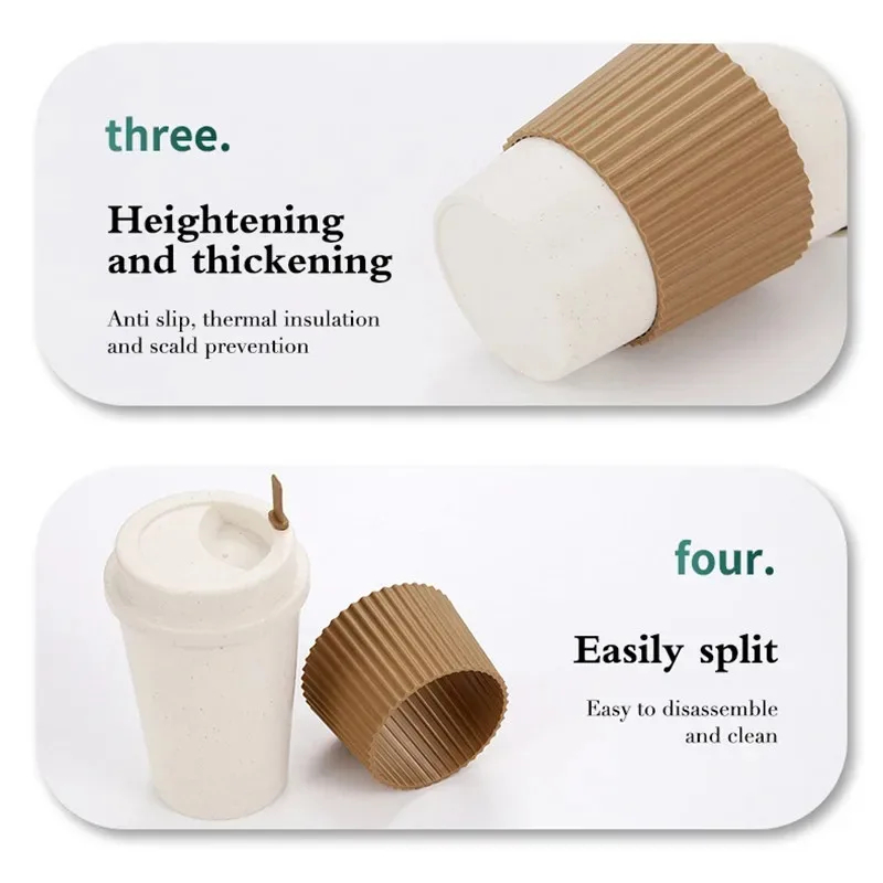 Copos de café portáteis com ta - Reusable Straw avaliação e preço