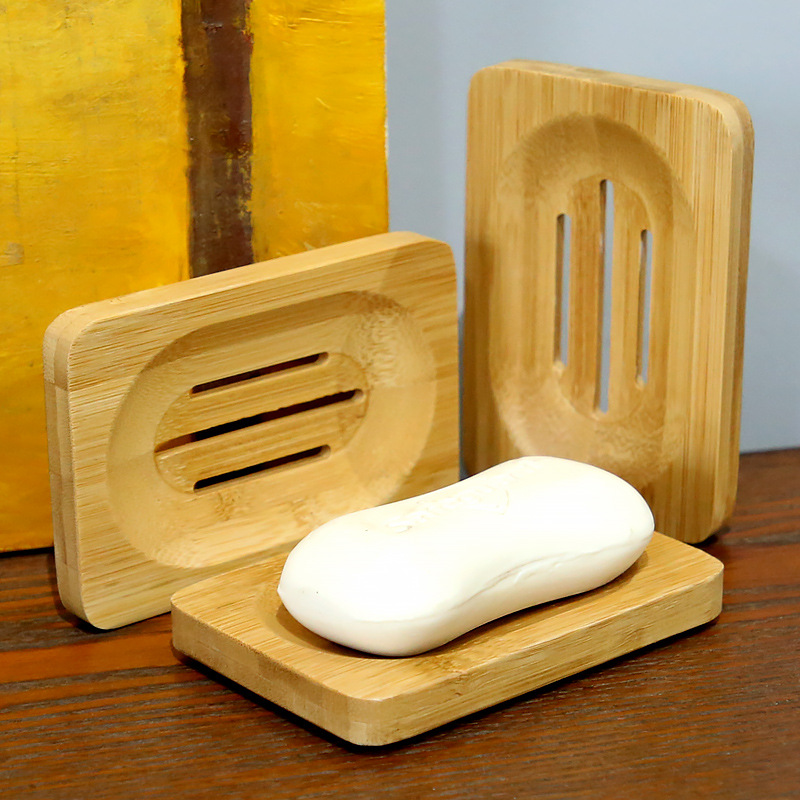 1 pc saboneteira de madeira de - Bamboo Cutlery avaliação e preço