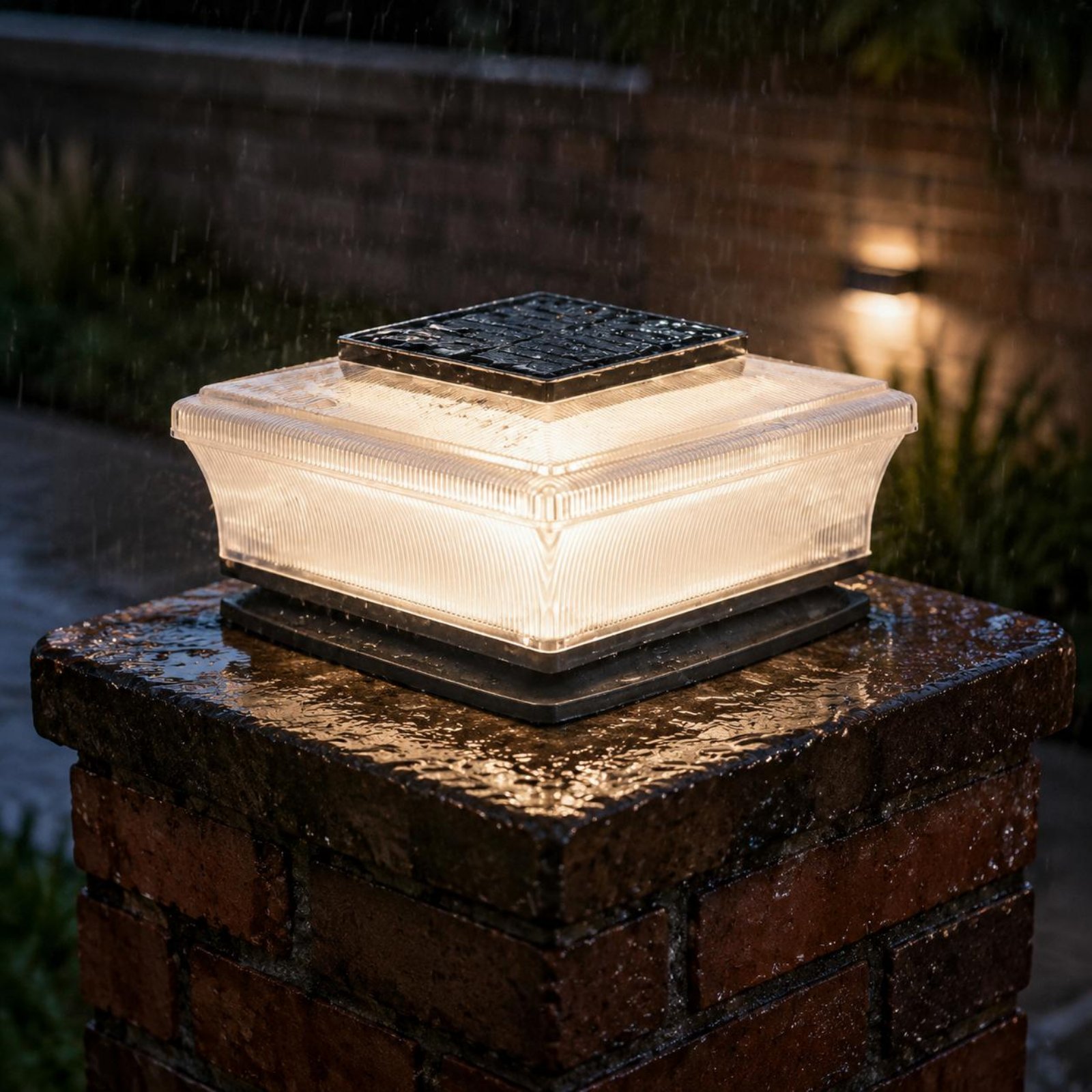 Luz Solar para Poste Sem Fio,  - Solar Garden Light avaliação e preço