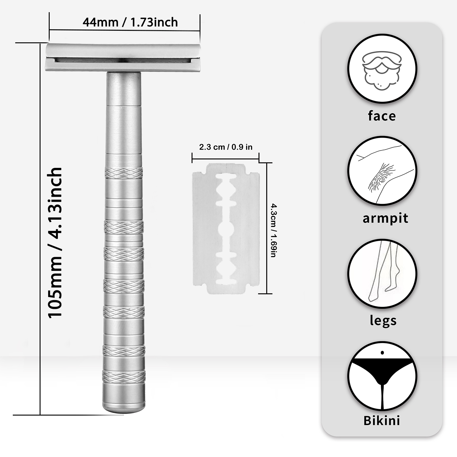 Navalha de segurança de borda  - Safety Razor Handle avaliação e preço