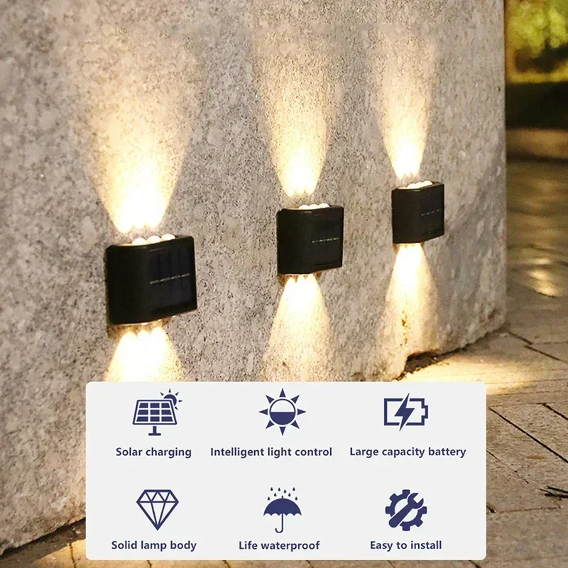 Lâmpada Solar COB para Parede, - Solar Garden Light avaliação e preço