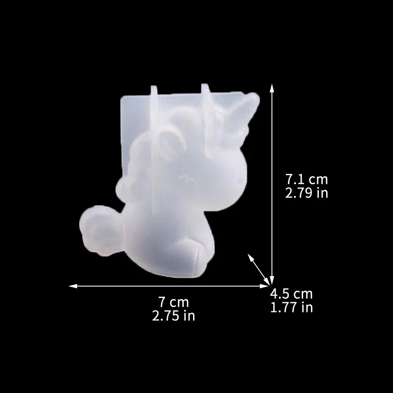 3d geométrico silicone unicórn - Eco Soap avaliação e preço