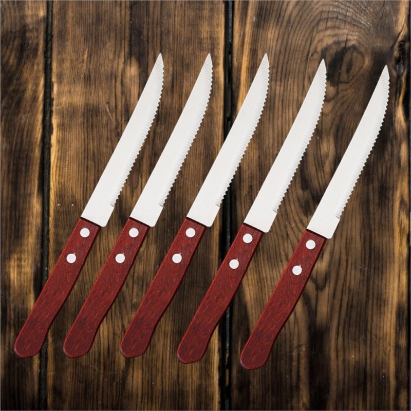 1-20 pçs faca de bife de aço i - Bamboo Cutlery avaliação e preço