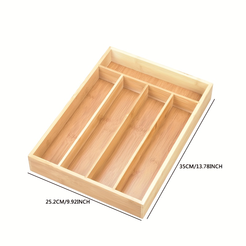Organizador de Gavetas de Cozi - Bamboo Cutlery avaliação e preço