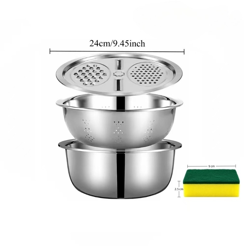 4 Pcs Esponja E Fatiador De Aç - Eco Sponge avaliação e preço
