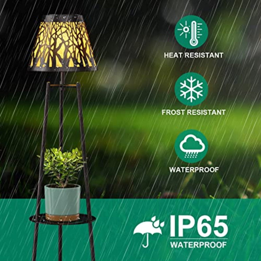 Conjunto de 2 Luminárias de Ch - Solar Garden Light avaliação e preço