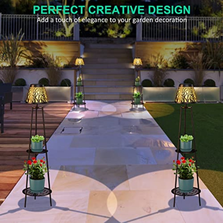 Conjunto de 2 Luminárias de Ch - Solar Garden Light avaliação e preço