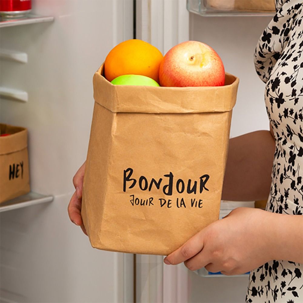 Saco de Papel Kraft Reutilizáv - Reusable Bag avaliação e preço