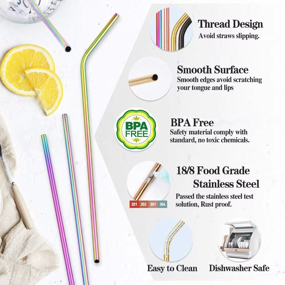 UPORS Canudo para beber reutil - Reusable Straw avaliação e preço