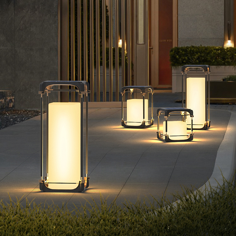Luminária de Chão Luminosa par - Solar Garden Light avaliação e preço