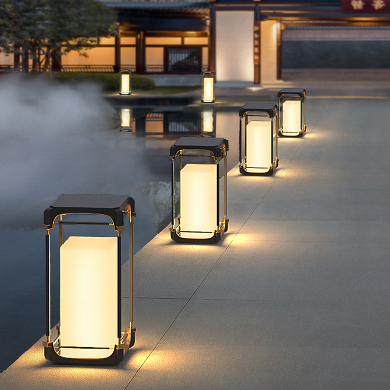 Luminária de Chão Luminosa par - Solar Garden Light avaliação e preço