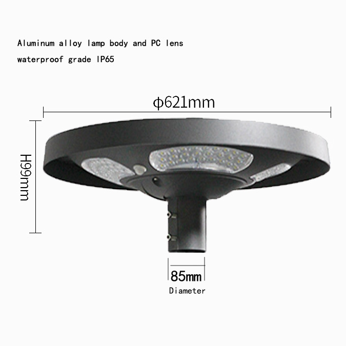 Luminária Solar LED UFO à Prov - Solar Garden Light avaliação e preço