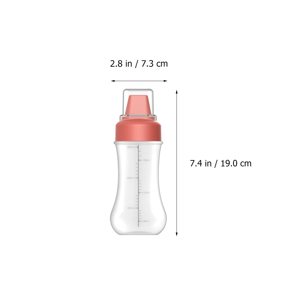 3 unidades de frascos transpar - Reusable Bottle avaliação e preço
