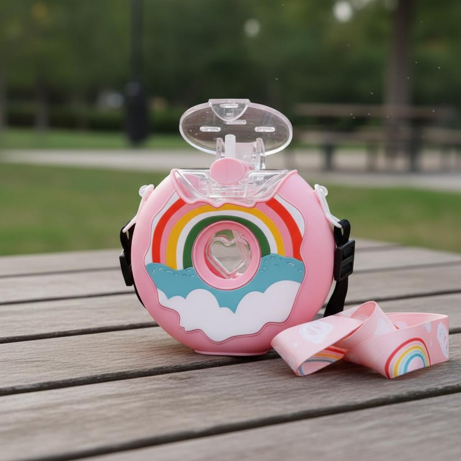 Garrafa de Água em Forma de Do - Reusable Straw avaliação e preço