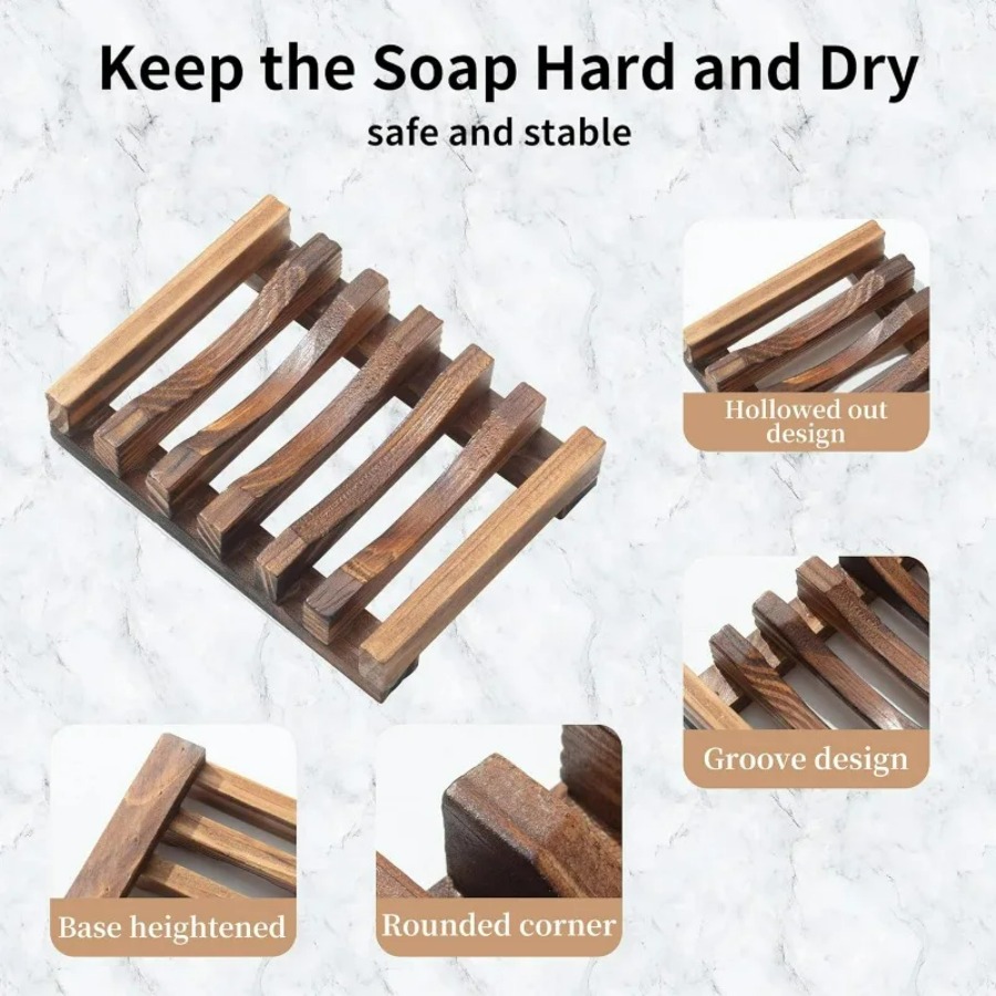 Saboneteira de madeira para ba - Bamboo Cutlery avaliação e preço
